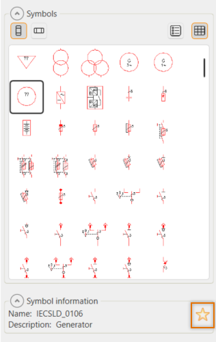 Manage and insert symbols