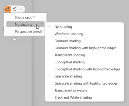 View with visualization window