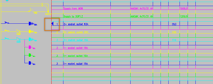 Link graphics to rows