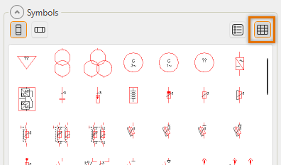 View and insert symbols
