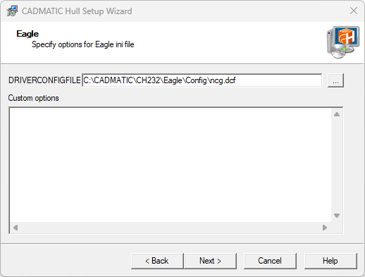 CADMATIC Hull Setup Wizard - Eagle