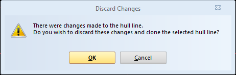 Cloning hull lines