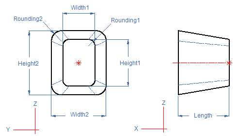 Reducer Rectangle Drawing Rounded Rectangle Reducer