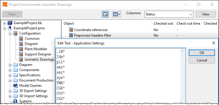 Preprocess headers filter
