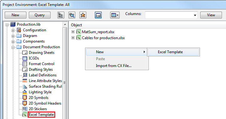 Ide File Excel ICGD and Microsoft Excel