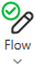 Flow button