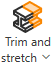 Trim and stretch button