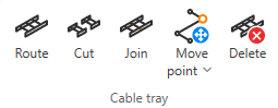 Cable tray group