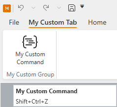 Customization example