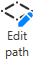 Edit path button
